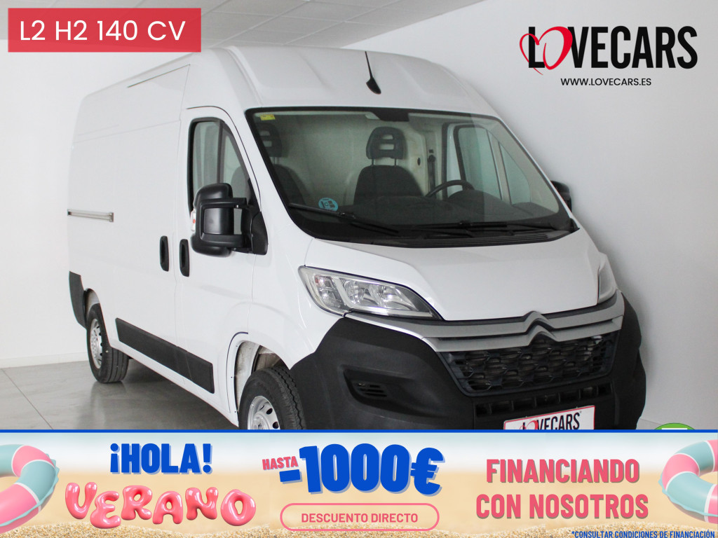 CITROEN JUMPER BlueHDi 140 S&S 6v FURGÓN 33 L2H2 de segunda mano