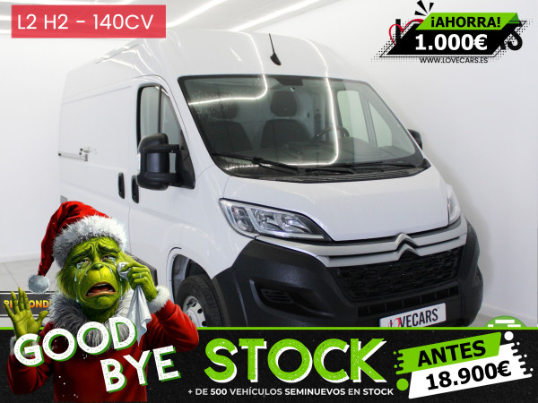 CITROEN JUMPER BlueHDi 140 S&S 6v FURGÓN 33 L2H2 de segunda mano