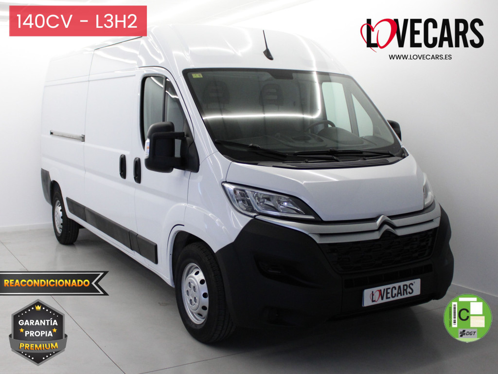 CITROEN JUMPER BlueHDi 140 S&S 6v FURGÓN 35 Heavy L3H2 de segunda mano