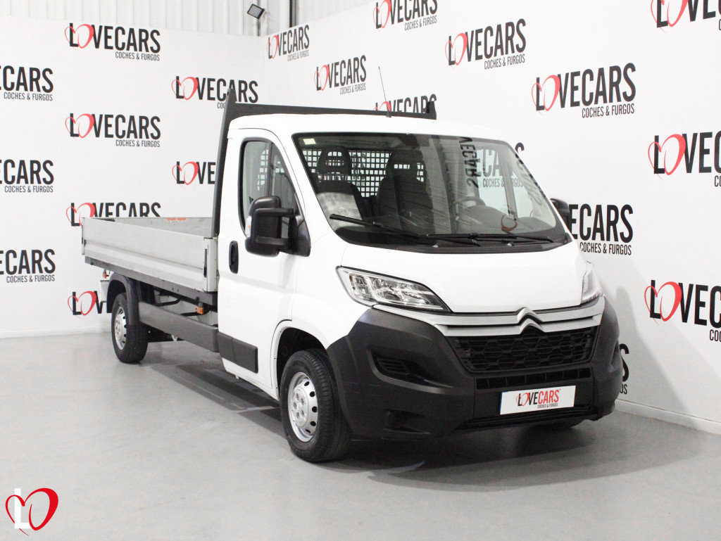 CITROEN JUMPER BlueHDI 35 L3 CAMIÓN CAJA ABIERTA 130 de segunda mano