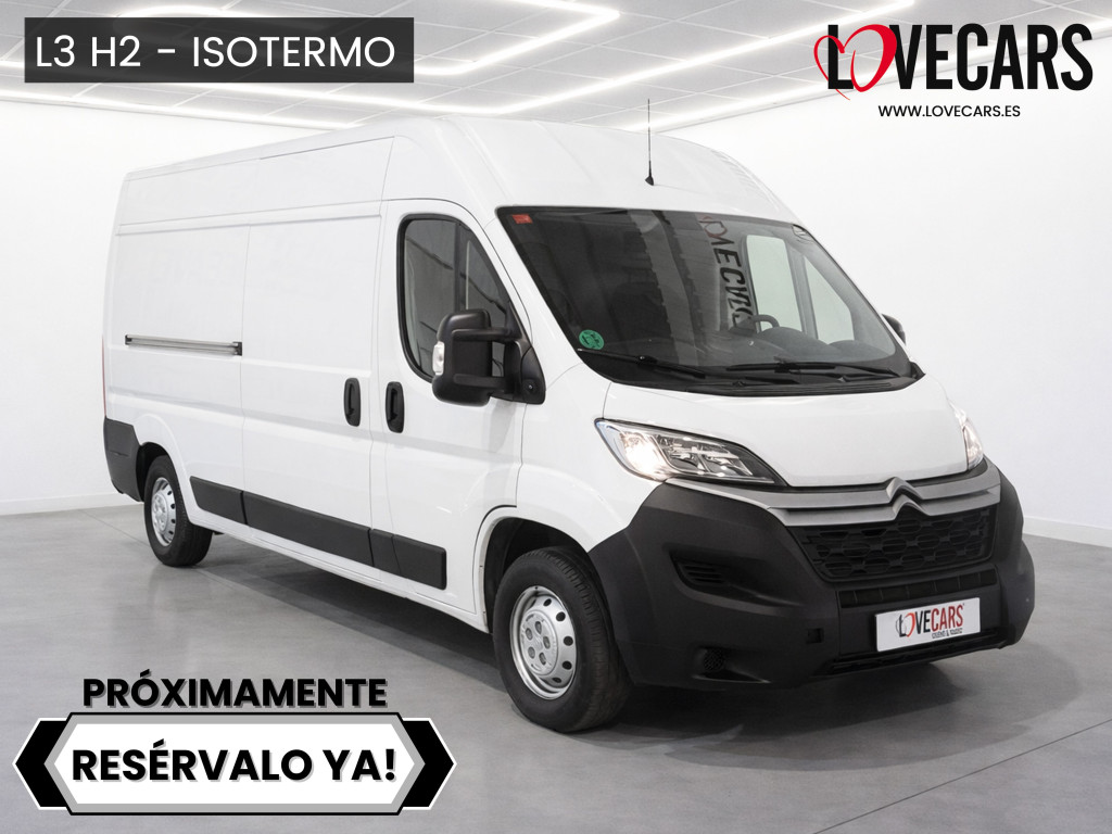 CITROEN JUMPER BlueHDI 35 L3H2 FURGÓN ISOTERMO 140 de segunda mano