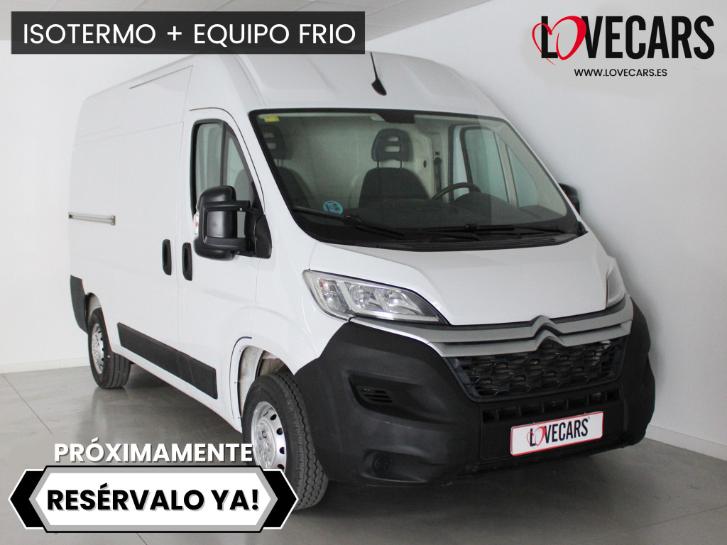 CITROEN JUMPER BlueHDI 35 L3H2 FURGÓN ISOTERMO + EQUIPO FRIO 140 (-20) de segunda mano