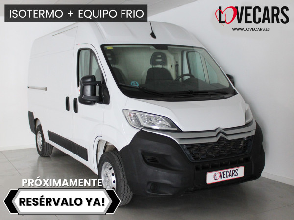 CITROEN JUMPER BlueHDI 35 L3H2 FURGÓN ISOTERMO + EQUIPO FRIO 140 de segunda mano