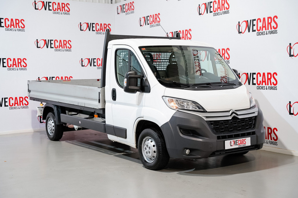 CITROEN JUMPER BlueHDI CAMION CAJA ABIERTA 35 L3 130 de segunda mano