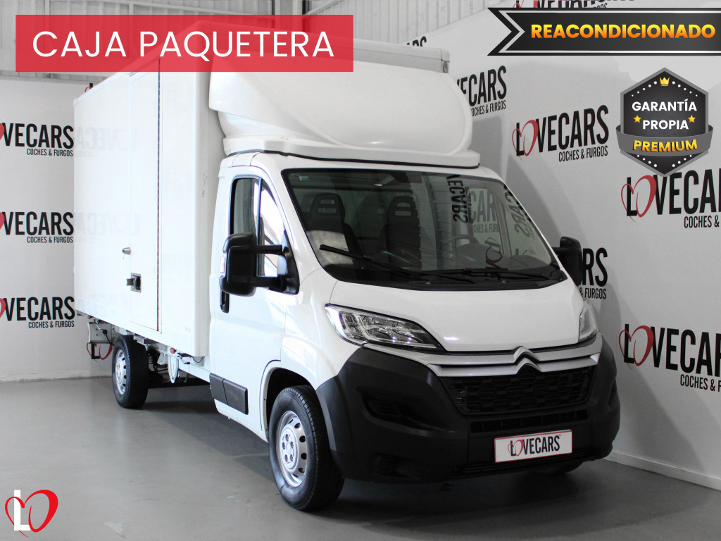 CITROEN JUMPER PAQUETERA BlueHDI FURGÓN CAJA PAQUETERA 6 VEL 165 de segunda mano