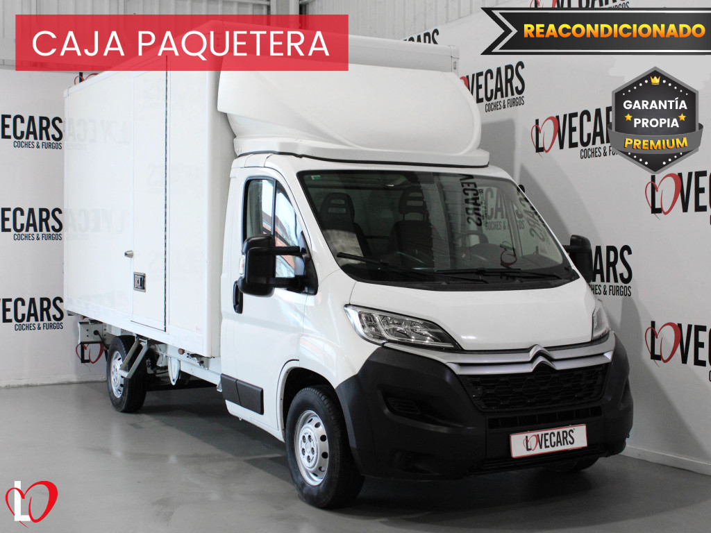 CITROEN JUMPER PAQUETERA BlueHDI FURGÓN CAJA PAQUETERA 6 VEL 165 de segunda mano