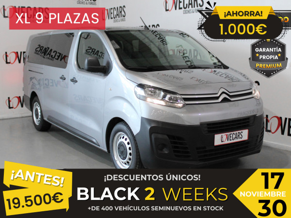 CITROEN JUMPY 1.5 BLUEHDI XL 9 PLAZAS 120 de segunda mano