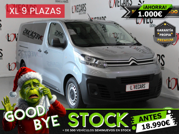 CITROEN JUMPY 1.5 BLUEHDI XL 9 PLAZAS 120 de segunda mano
