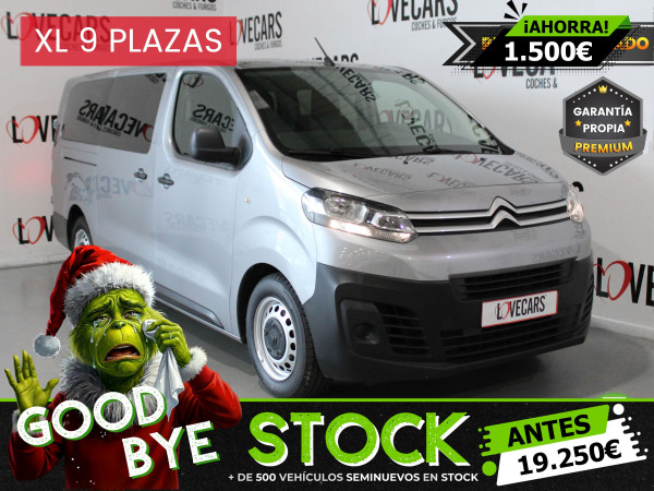 CITROEN JUMPY 1.5 BLUEHDI XL 9 PLAZAS 120 de segunda mano
