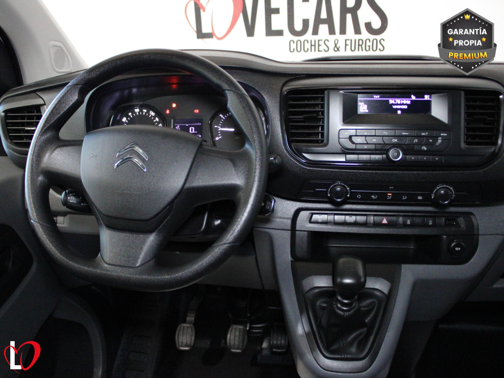 CITROEN JUMPY 2.0 BlueHDi 120 S&S 6v CONTROL TALLA XL de segunda mano
