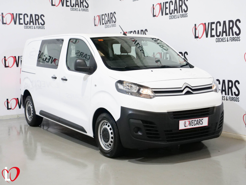 CITROEN JUMPY 2.0 BlueHDI S&S FURGÓN 6 PLAZAS 120 de segunda mano