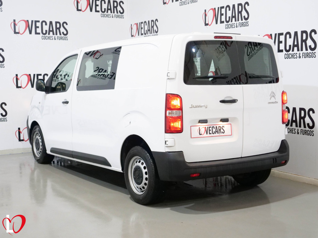 CITROEN JUMPY 2.0 BlueHDI S&S FURGÓN 6 PLAZAS 120 de segunda mano