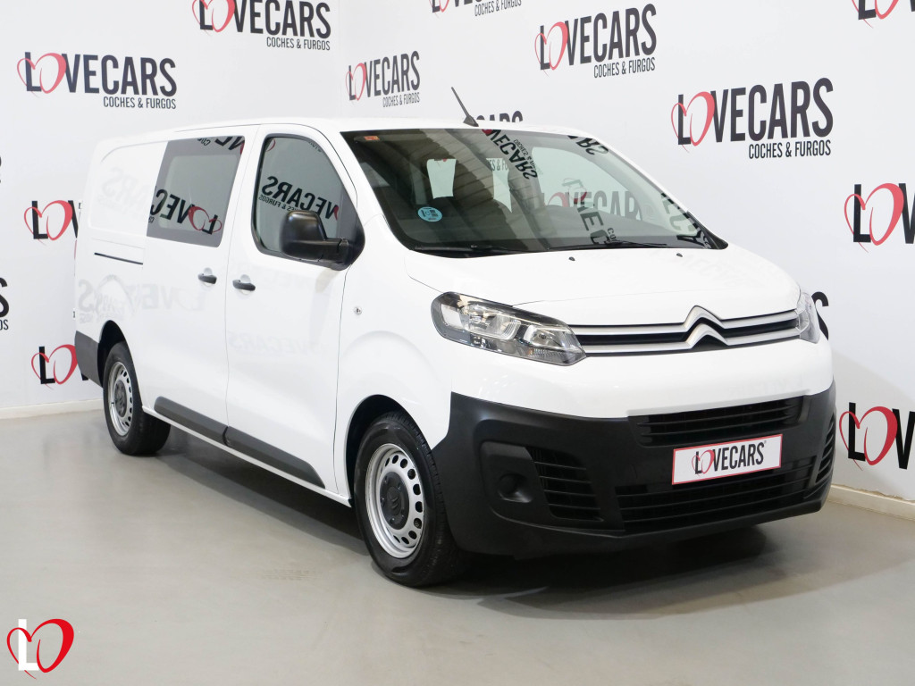 CITROEN JUMPY 2.0 BlueHDI S&S FURGÓN 6 PLAZAS XL 120 de segunda mano