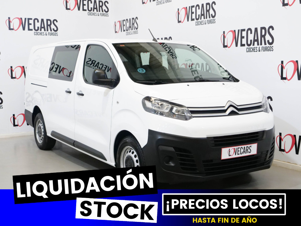 CITROEN JUMPY 2.0 BlueHDI S&S FURGÓN 6 PLAZAS XL 120 de segunda mano