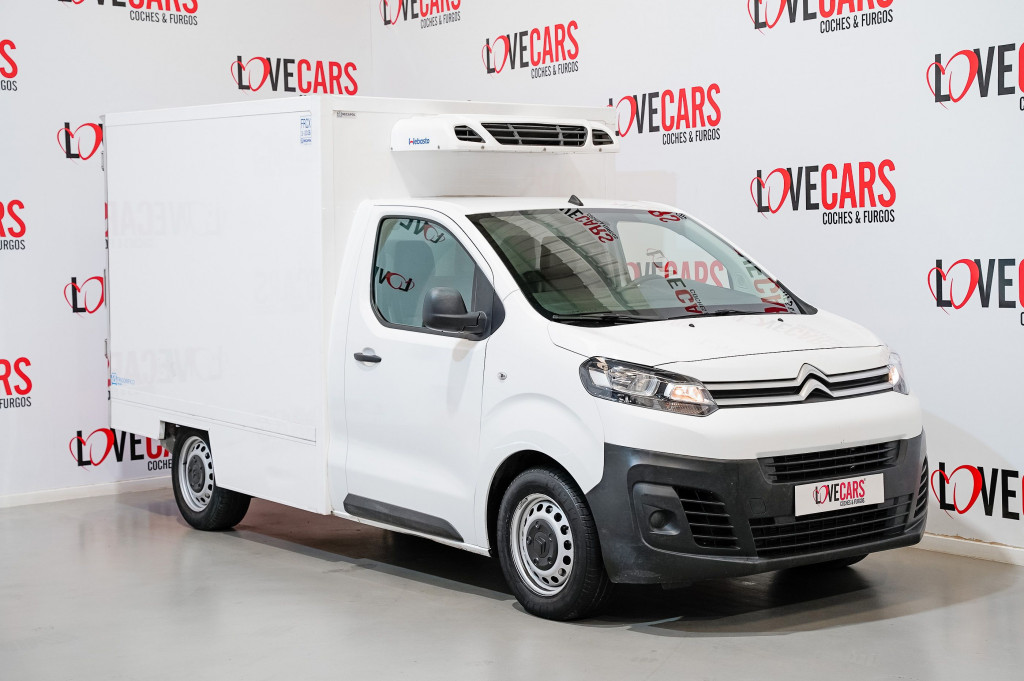 CITROEN JUMPY BlueHDI S&S CHASIS ISOTERMO + EQUIPO FRIO 120 de segunda mano