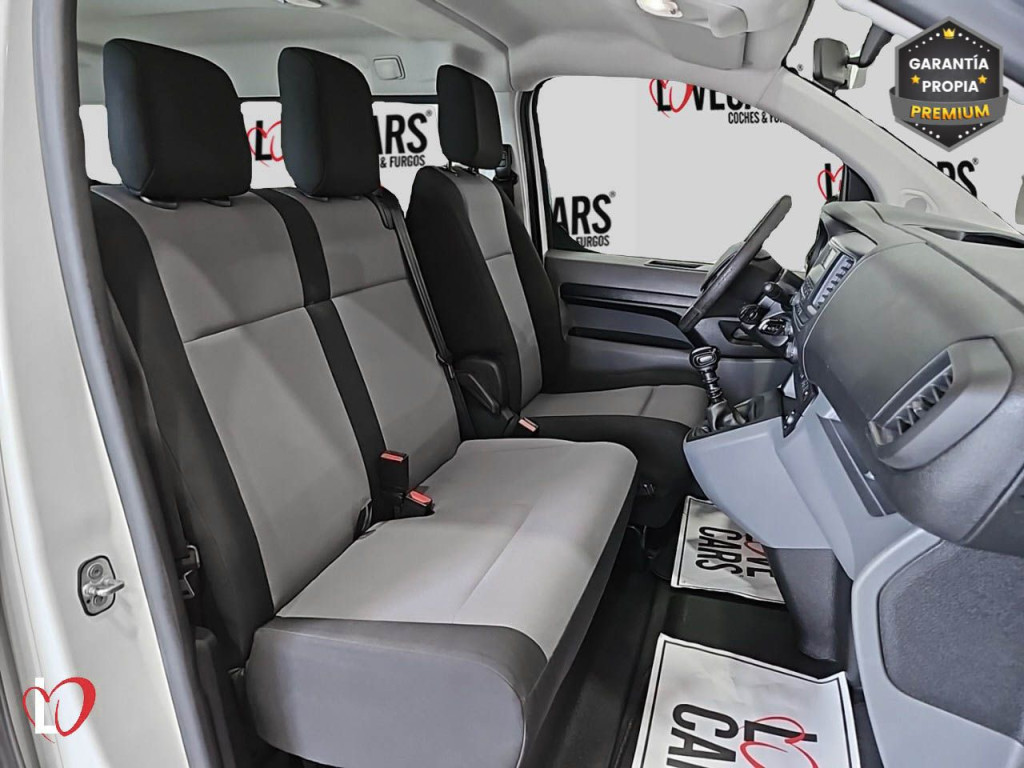 CITROEN JUMPY BlueHDI S&S COMBI 6 PLAZAS TALLA M 6 VEL 120 de segunda mano