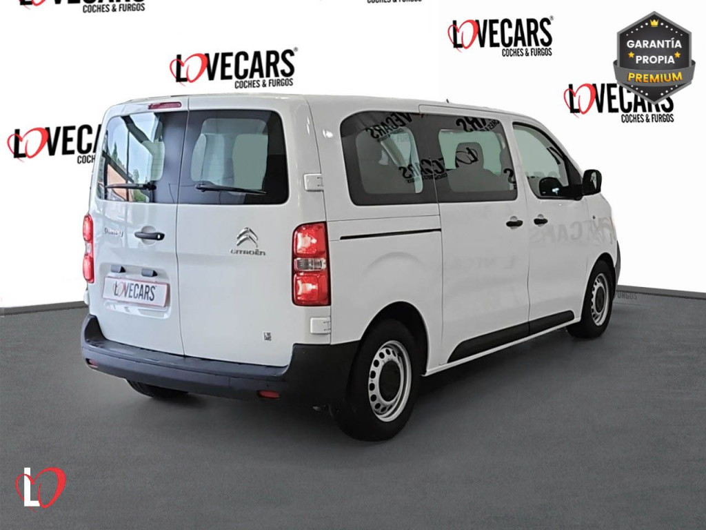 CITROEN JUMPY BlueHDI S&S COMBI 6 PLAZAS TALLA M 6 VEL 120 de segunda mano