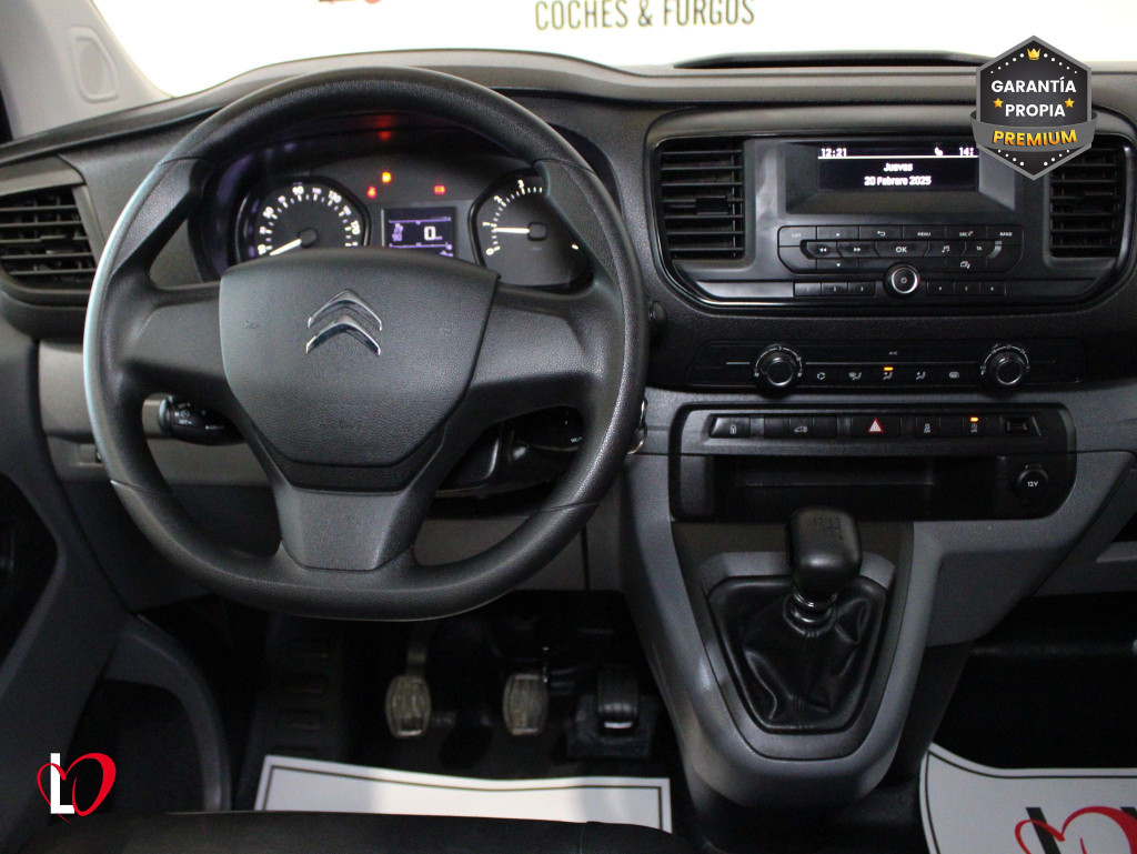 CITROEN JUMPY BlueHDI S&S FURGÓN TALLA M 6 VEL 120 de segunda mano