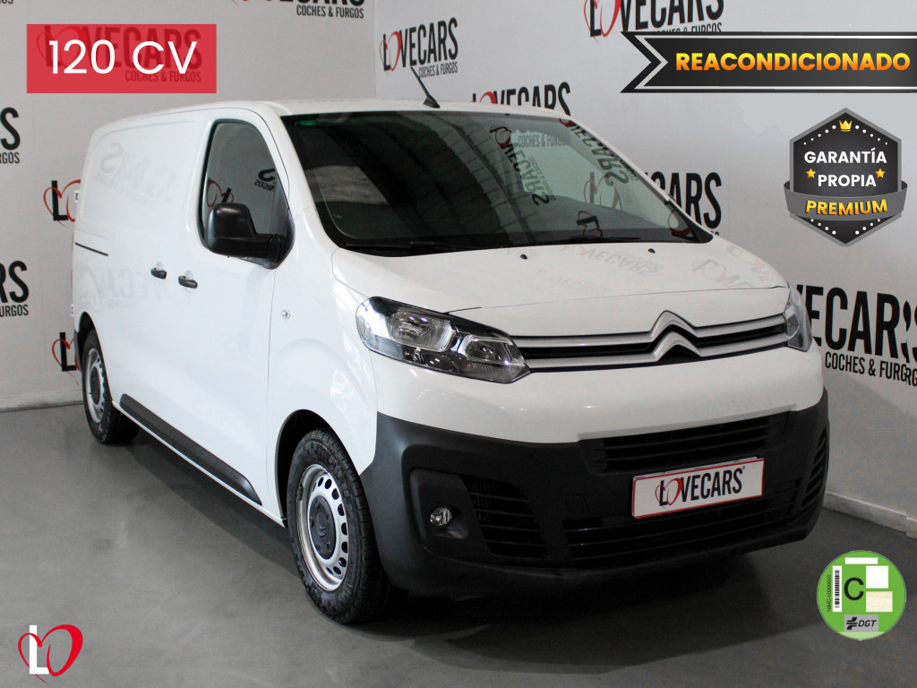CITROEN JUMPY BlueHDI S&S FURGÓN TALLA M 6 VEL 120 de segunda mano