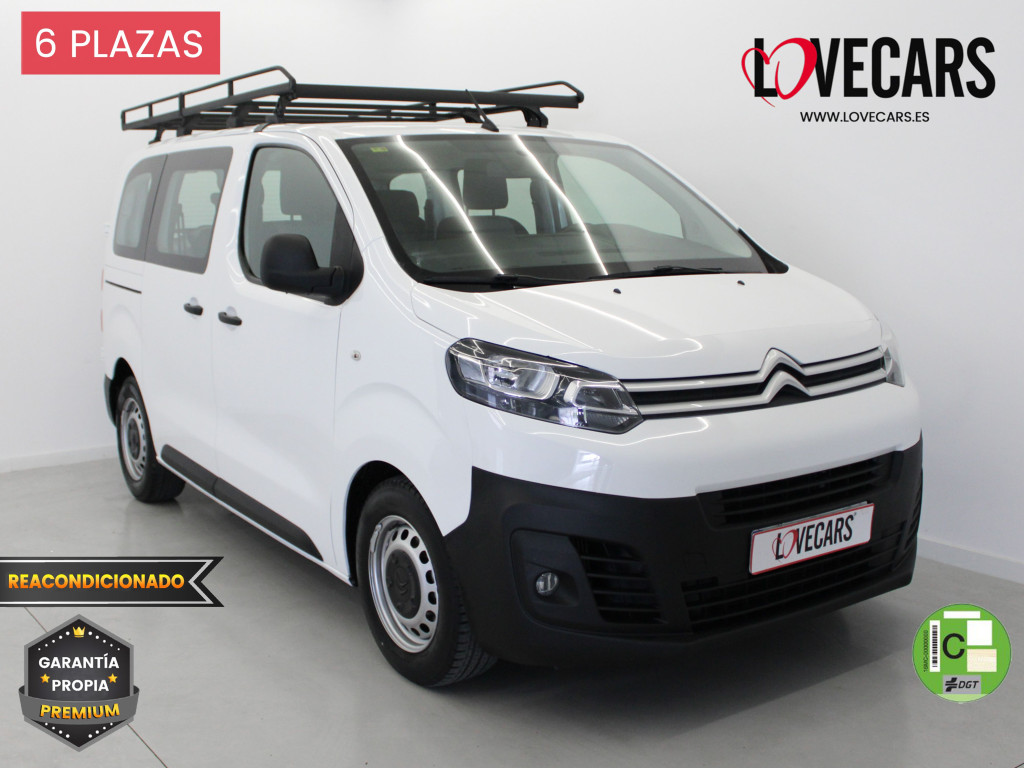 CITROEN JUMPY COMBI BlueHDi 100 S&S 6v TALLA XS 6 PLAZAS de segunda mano