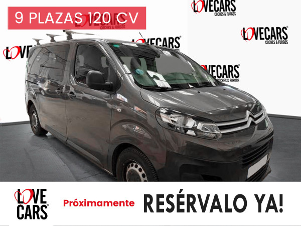 CITROEN JUMPY COMBI BlueHDi 120 S&S 6v TALLA M CONFORT 9 PLAZAS de segunda mano