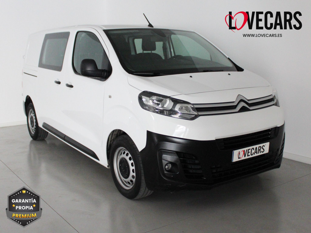 CITROEN JUMPY DOBLE CABINA Abatible Talla M BlueHDi 120 S&S 6v de segunda mano