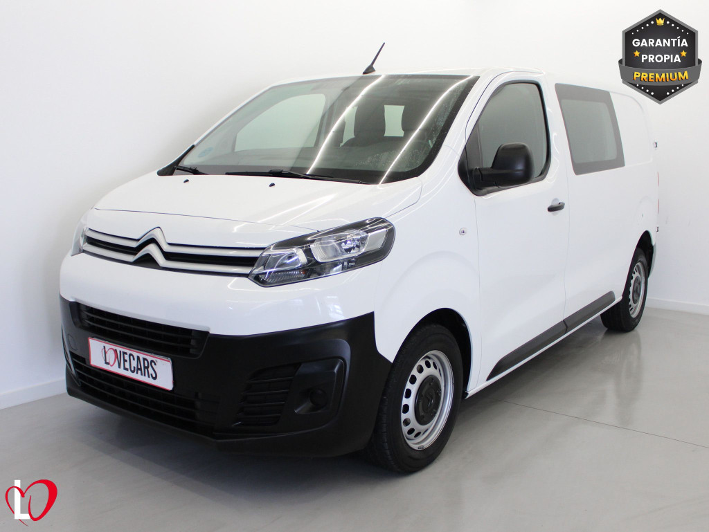 CITROEN JUMPY DOBLE CABINA Abatible Talla M BlueHDi 120 S&S 6v de segunda mano