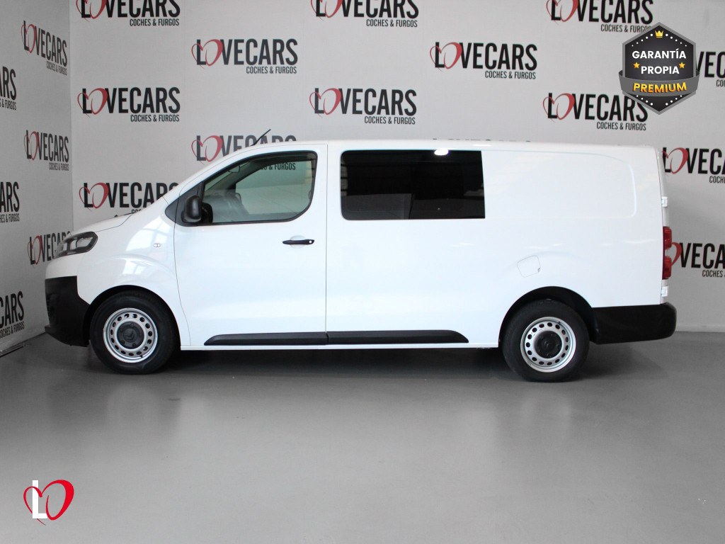 CITROEN JUMPY DOBLE CABINA ABATIBLE Talla XL 2.0 BlueHDi 120 S&S 6v de segunda mano