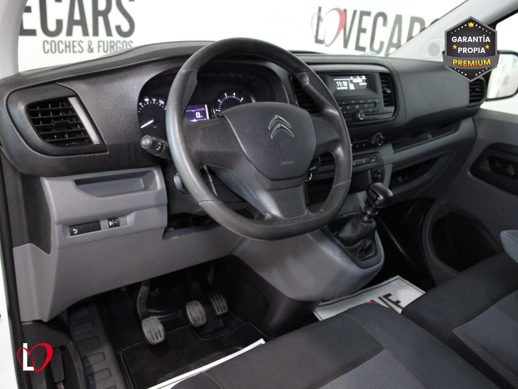CITROEN JUMPY DOBLE CABINA ABATIBLE Talla XL 2.0 BlueHDi 120 S&S 6v de segunda mano