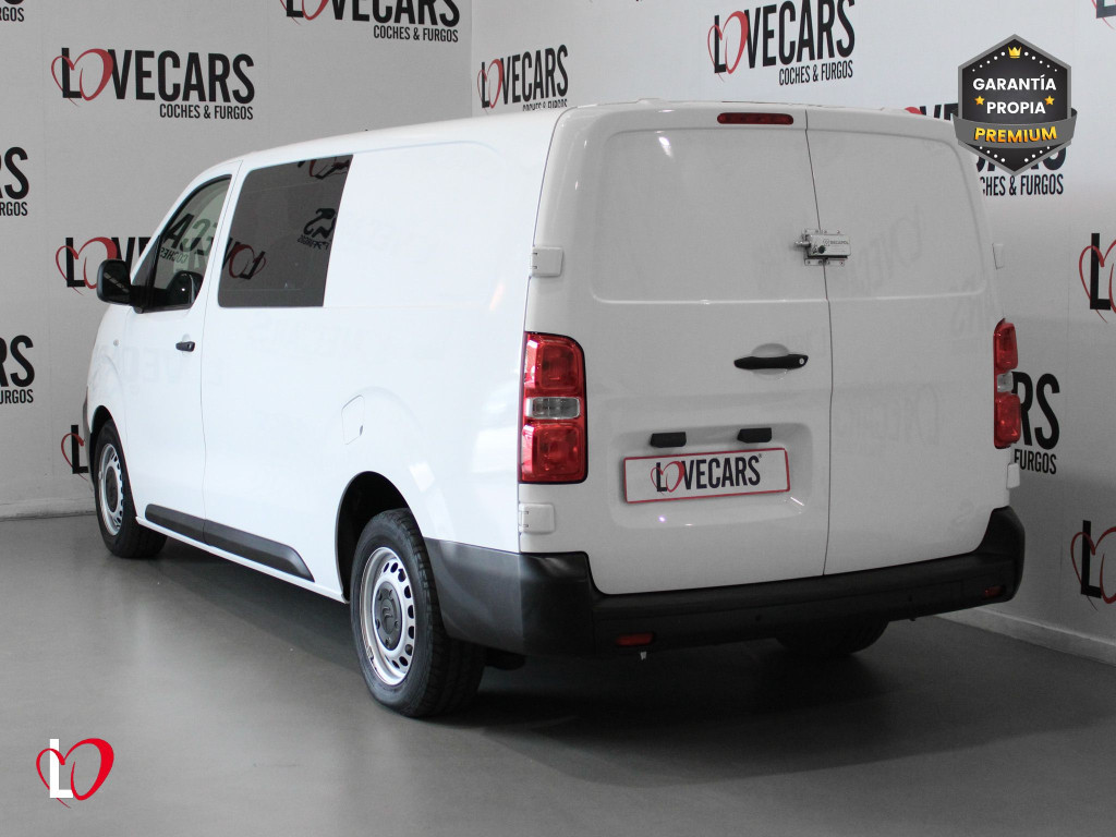 CITROEN JUMPY DOBLE CABINA ABATIBLE Talla XL 2.0 BlueHDi 120 S&S 6v de segunda mano
