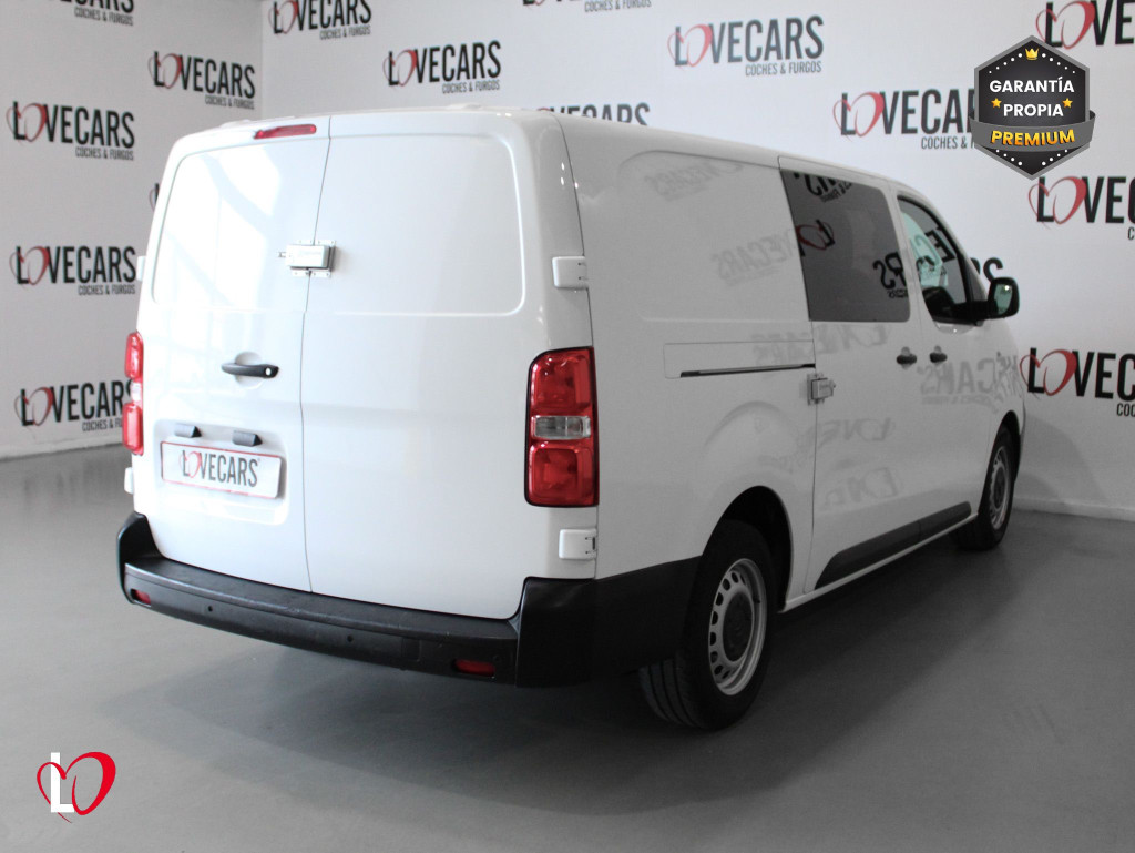 CITROEN JUMPY DOBLE CABINA ABATIBLE Talla XL 2.0 BlueHDi 120 S&S 6v de segunda mano