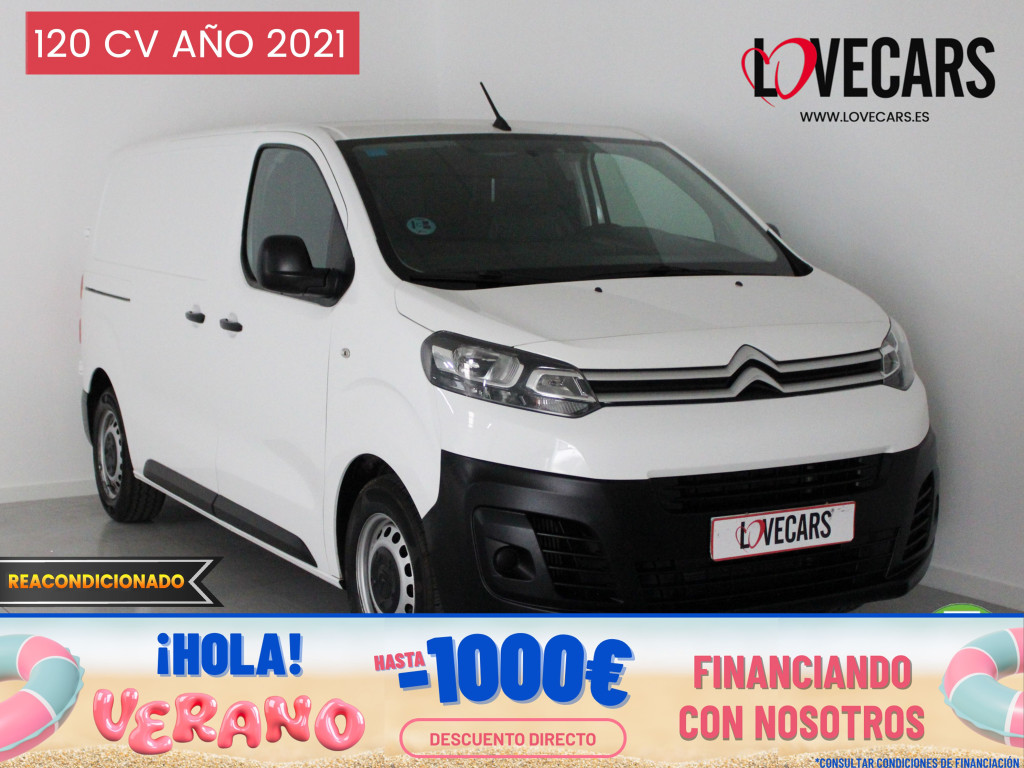 CITROEN JUMPY TALLA M BlueHDi 120 S&S 6v CONTROL de segunda mano