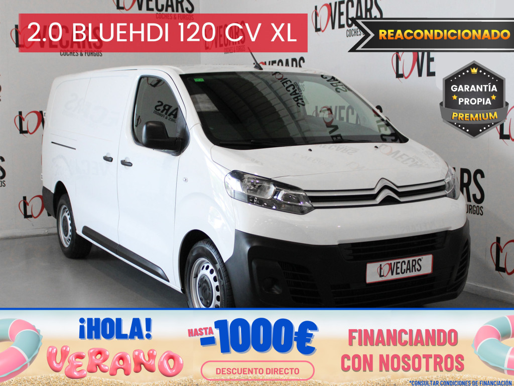 CITROEN JUMPY TALLA XL 2.0 BlueHDi 120 S&S 6v CONTROL de segunda mano
