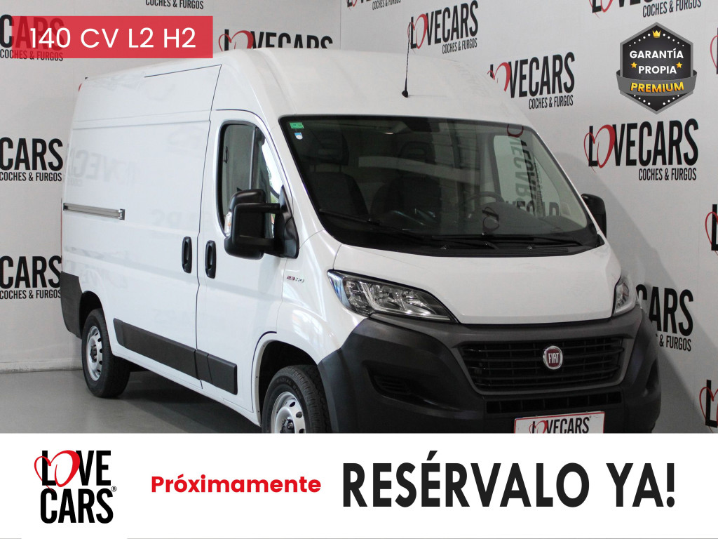 FIAT DUCATO 2.3 MJT 33 L2 H2 FURGÓN CERRADO 140 de segunda mano
