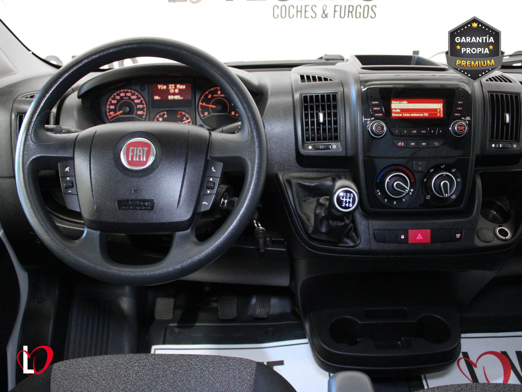FIAT DUCATO 2.3 MJT 33 L2 H2 FURGÓN CERRADO 140 de segunda mano