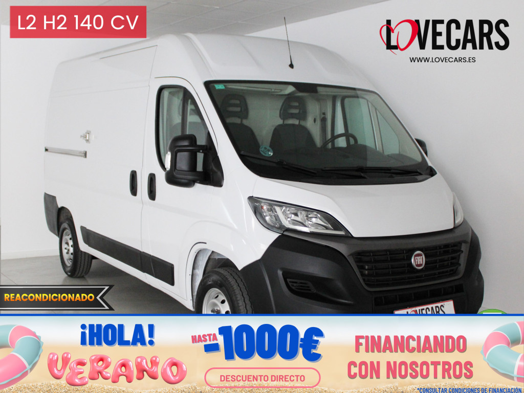 FIAT DUCATO 2.3 MJT 33 L2 H2 FURGÓN CERRADO 140 de segunda mano