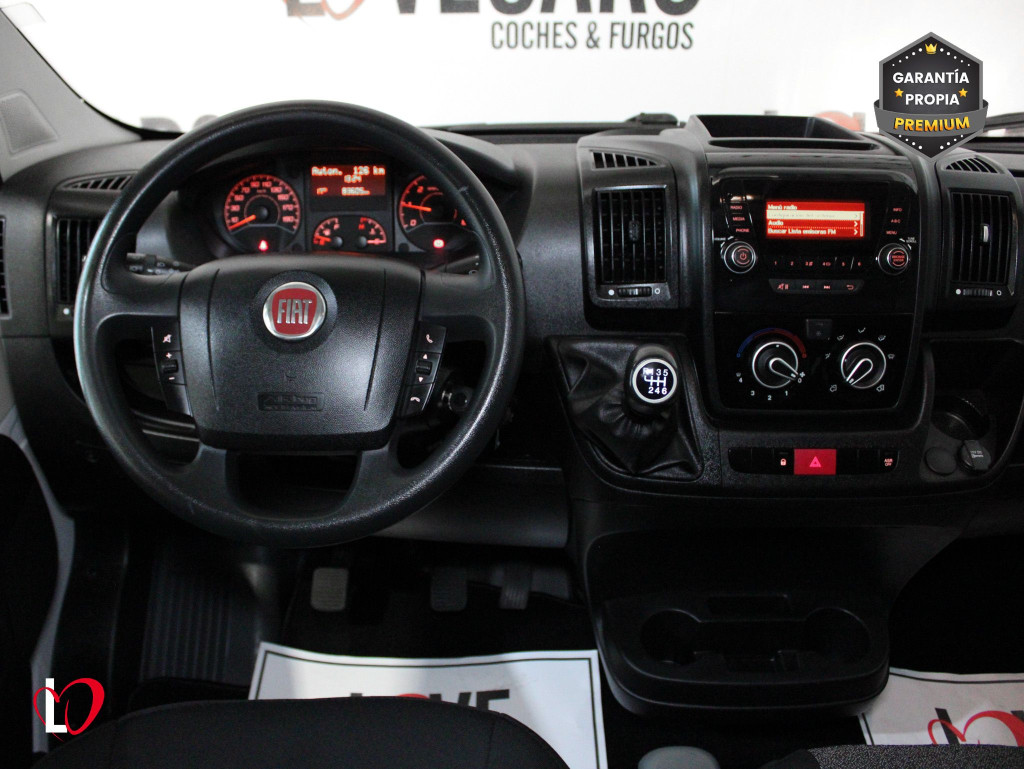 FIAT DUCATO 2.3 MJT 33 L2 H2 FURGÓN CERRADO 140 de segunda mano