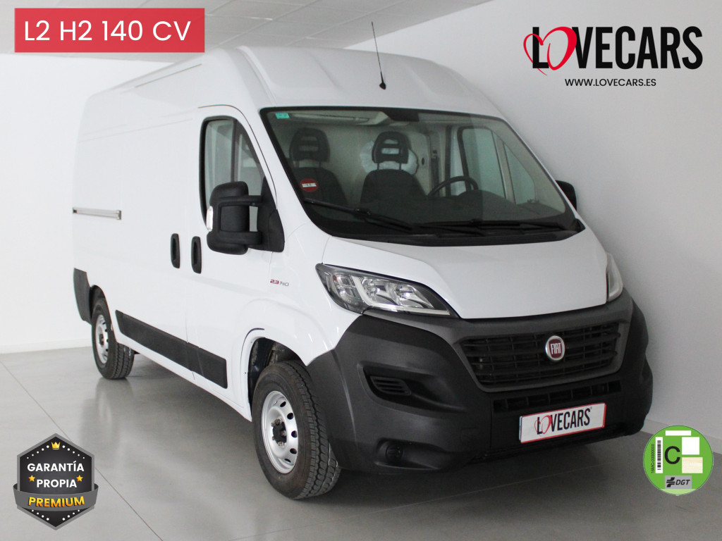 FIAT DUCATO 2.3 MJT 33 L2 H2 FURGÓN CERRADO 140 de segunda mano
