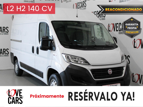 FIAT DUCATO 2.3 MJT 33 L2 H2 FURGÓN CERRADO 140 de segunda mano