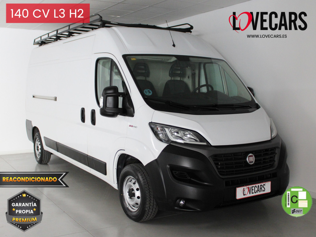 FIAT DUCATO 2.3 MJT 35 L3 H2 FURGÓN CERRADO 140 de segunda mano