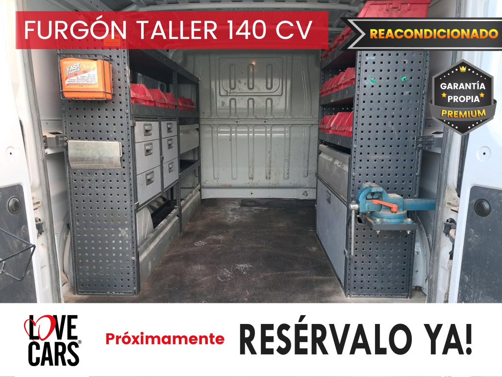 FIAT DUCATO 2.3 MTJ 30 L1 H1 FURGÓN TALLER 140 de segunda mano
