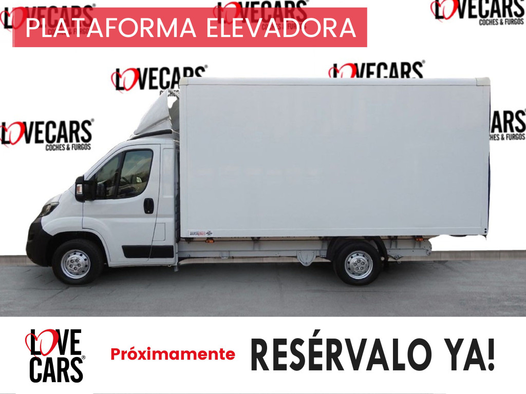 FIAT DUCATO CAJA PAQUETERA 2.3 MJT C/PLATAFORMA 140 de segunda mano