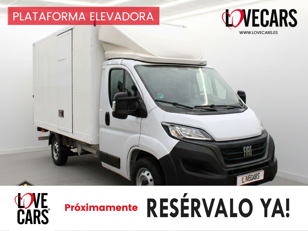 FIAT DUCATO CHASIS CABINA CAJA 35 L2-L3 Mjet. 140 PLATAFORMA de segunda mano