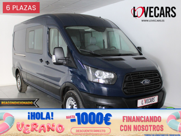 FORD TRANSIT 2.0 TDCI L2 H2 COMBI 6 130 de segunda mano