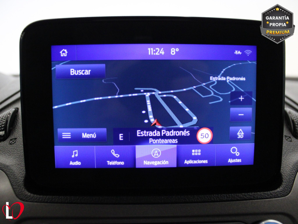 FORD TRANSIT CONNECT 1.0E FG. LARGO 3 PLAZAS 100 de segunda mano