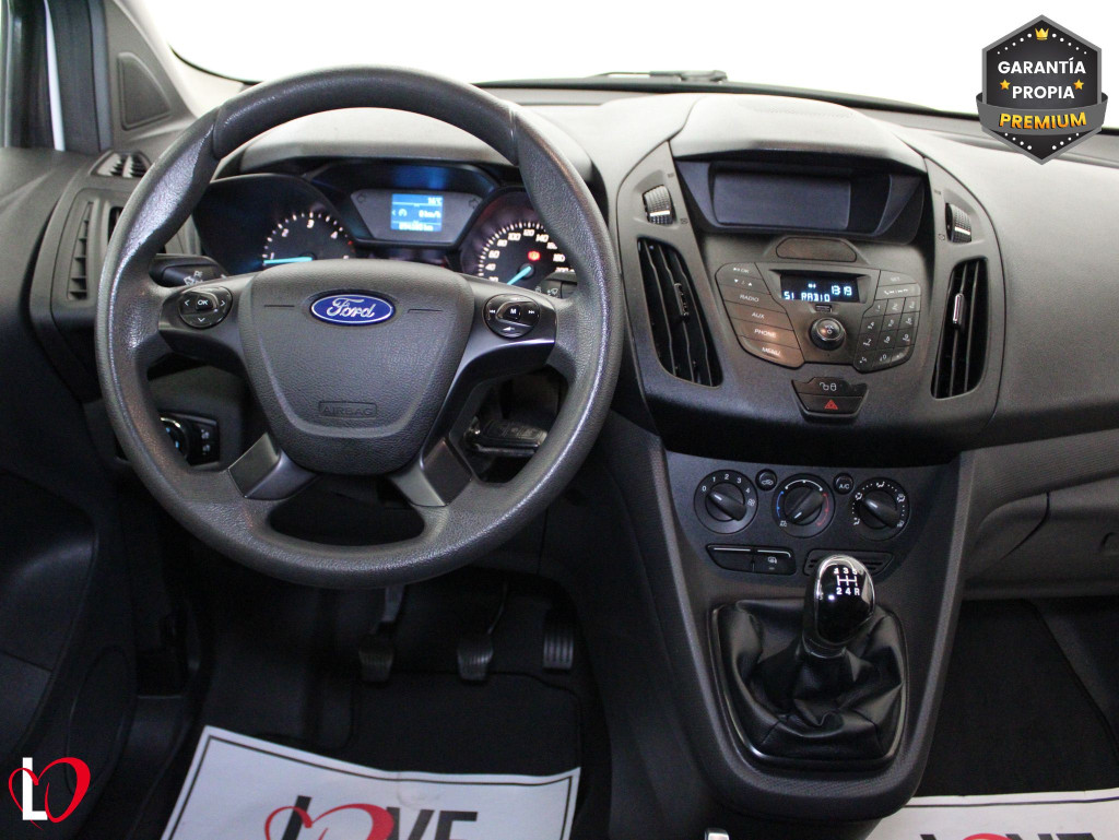 FORD TRANSIT CONNECT 1.6 TDCi FURGÓN TALLER TREND 3 PLAZAS 200 L1 de segunda mano
