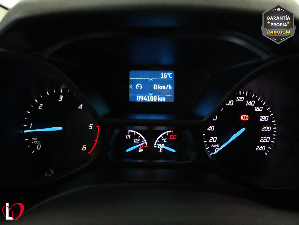 FORD TRANSIT CONNECT 1.6 TDCi FURGÓN TALLER TREND 3 PLAZAS 200 L1 de segunda mano