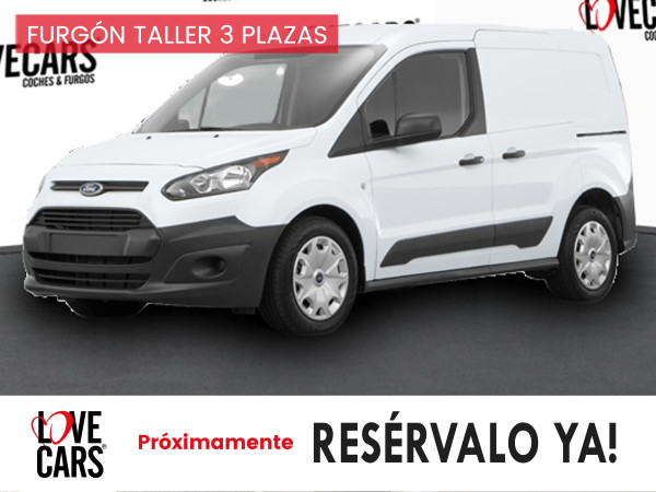 FORD TRANSIT CONNECT 1.6 TDCi FURGÓN TALLER TREND 3 PLAZAS 200 L1 de segunda mano