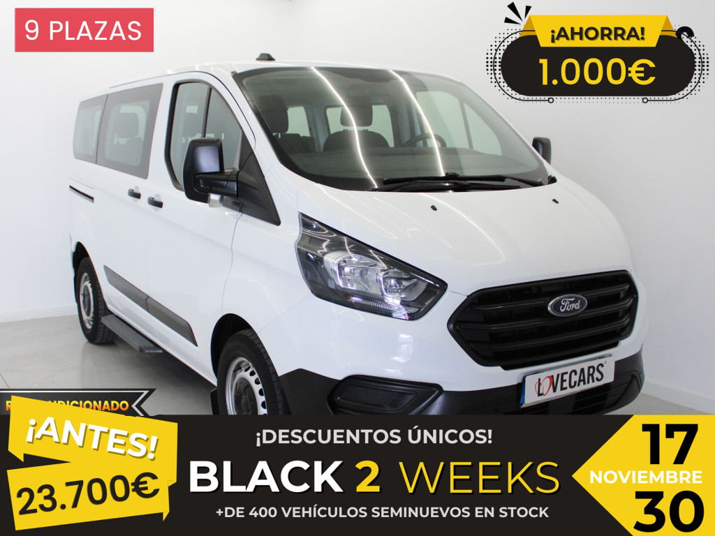 FORD TRANSIT CUSTOM 2.0 DCI L1 H1 COMBI 9 105 de segunda mano