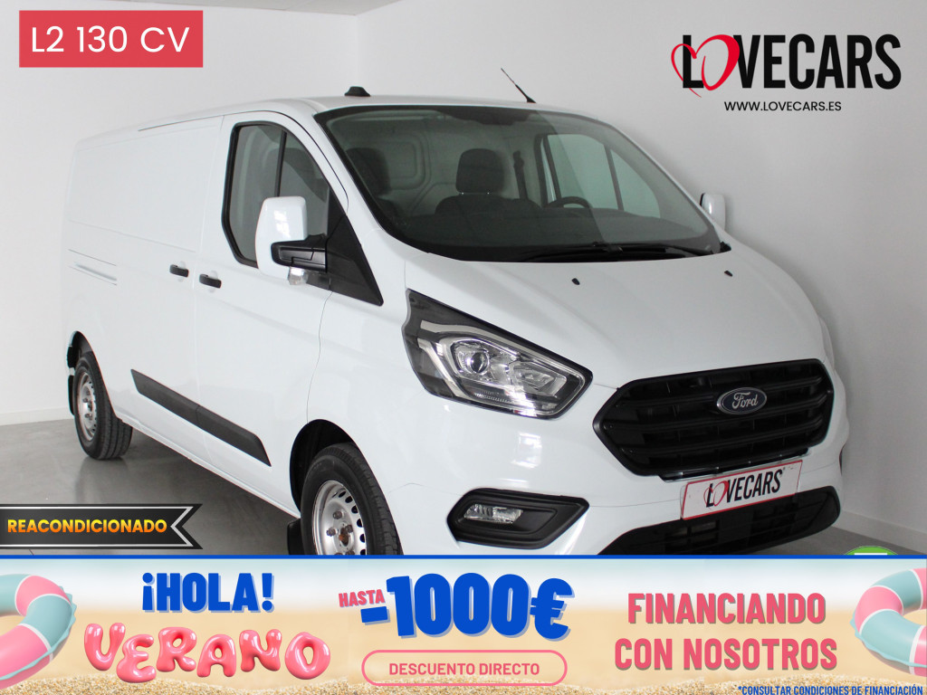 FORD TRANSIT CUSTOM 2.0 ECOBLUE FG. L2 H1 130 de segunda mano
